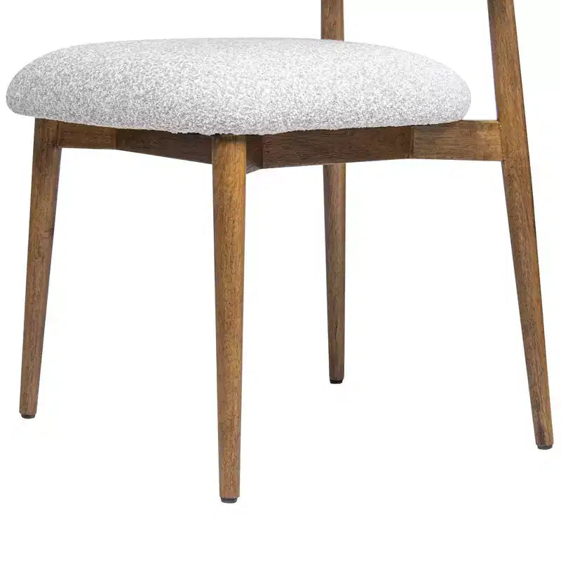 Jennifer Taylor Home Locke 20.5 Modern Upholstered Dining Chair with Wood Frame