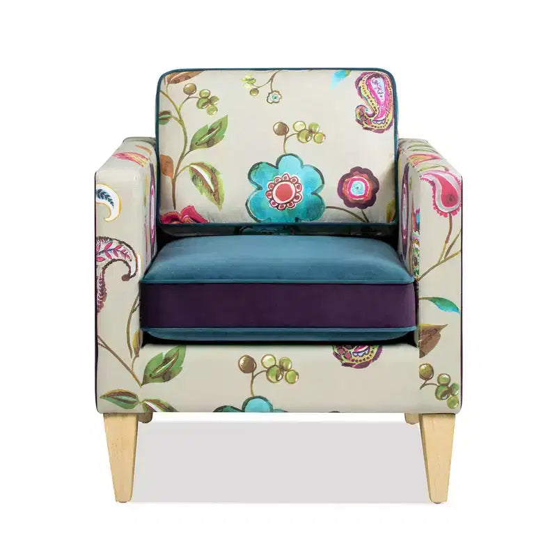 Jennifer Taylor Home Mamba 28 Patchwork Accent Chair