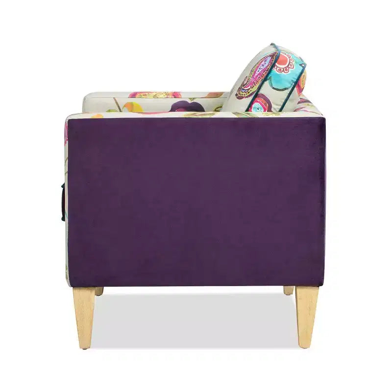 Jennifer Taylor Home Mamba 28 Patchwork Accent Chair