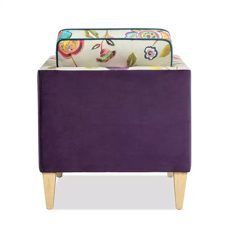 Jennifer Taylor Home Mamba 28 Patchwork Accent Chair