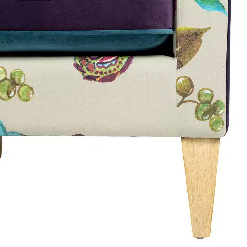 Jennifer Taylor Home Mamba 28 Patchwork Accent Chair