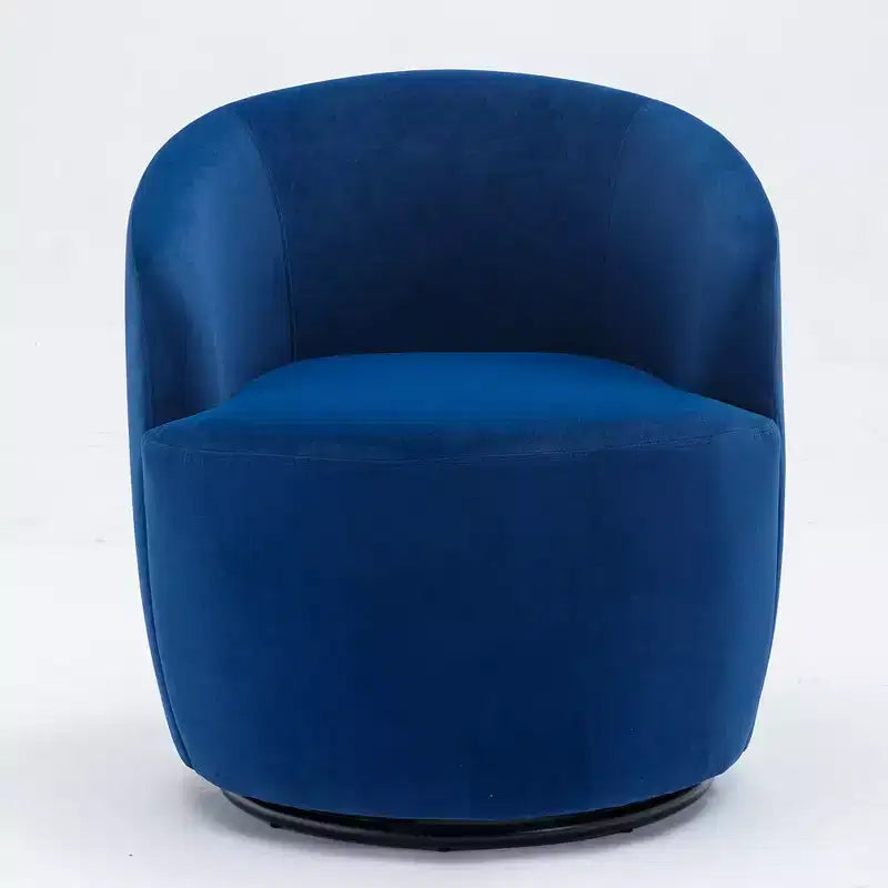 Fauteuil d'appoint en tissu Teddy, Fauteuil paresseux simple avec accoudoirs, Fauteuils de loisirs confortables avec anneau en métal thermolaqué noir