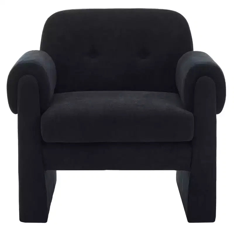 Hyleory Downy Fluffy Cloud Upholstered Accent Chair,Armchair for Bedroom Reception Area Reading Room Living Room