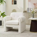 Hyleory Downy Fluffy Cloud Upholstered Accent Chair,Armchair for Bedroom Reception Area Reading Room Living Room