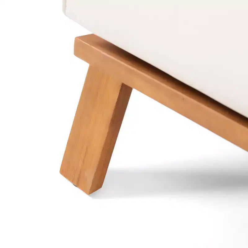 Christopher Knight Home Paloma Canapé deux places et table d'extérieur en bois d'acacia avec coussins
