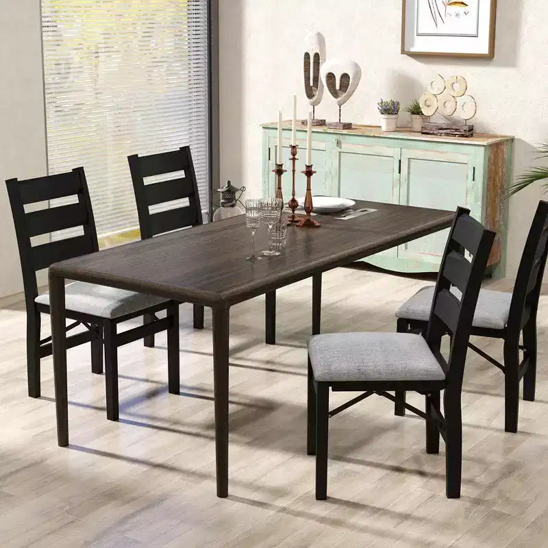 Costway Folding Chairs Set of 2/4 Modern Upholstered Chairs with Comfy Backrest & Padded Seat