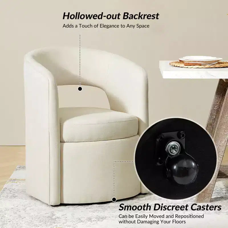 Chaise de salle à manger Wright avec dossier évidé | HULALA HOME