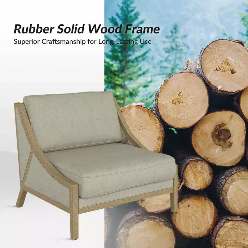 Lot de 2 fauteuils Winston avec assise modulable | HULALA HOME