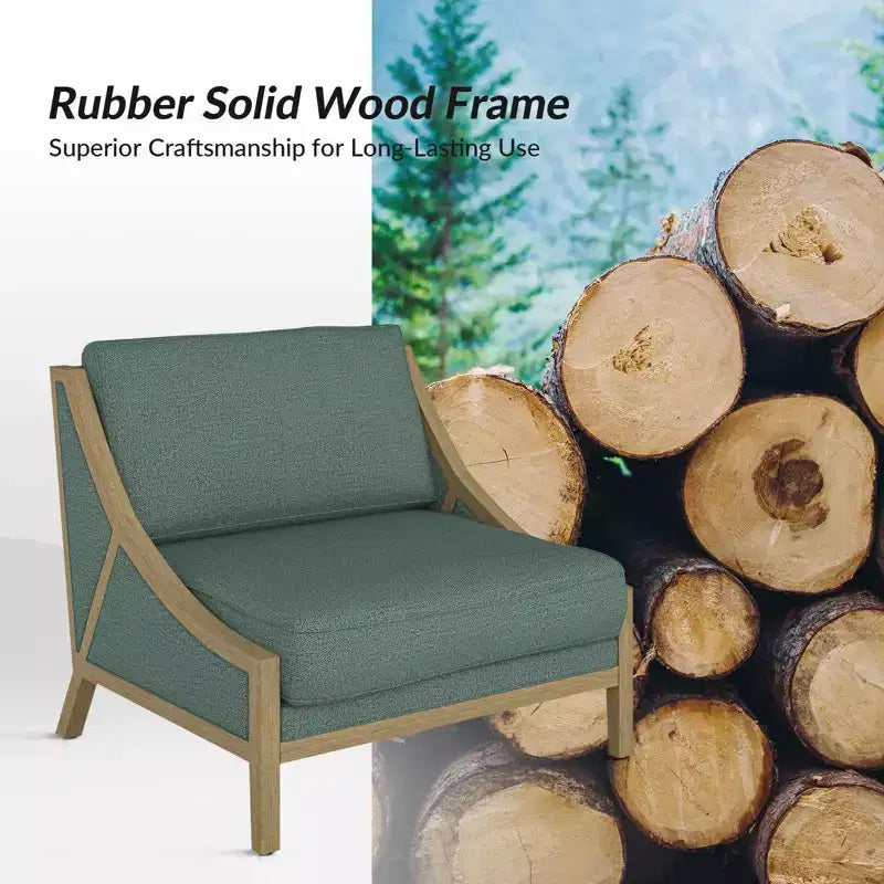 Lot de 2 fauteuils Winston avec assise modulable | HULALA HOME