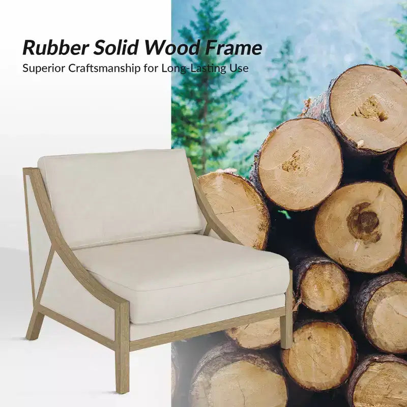 Winston Armchair With Flexible Seating| HULALA HOME