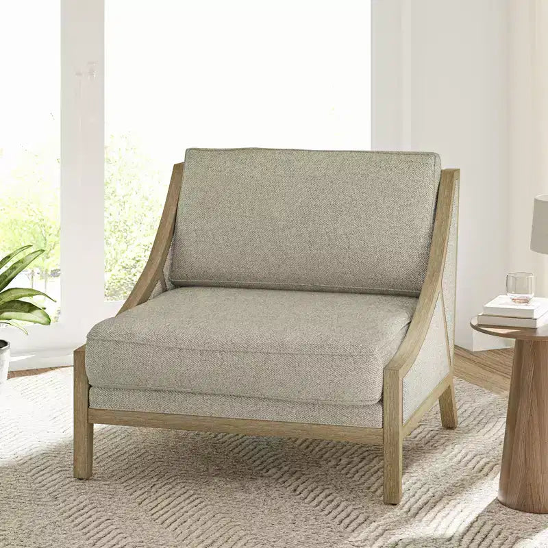 Winston Armchair With Flexible Seating| HULALA HOME