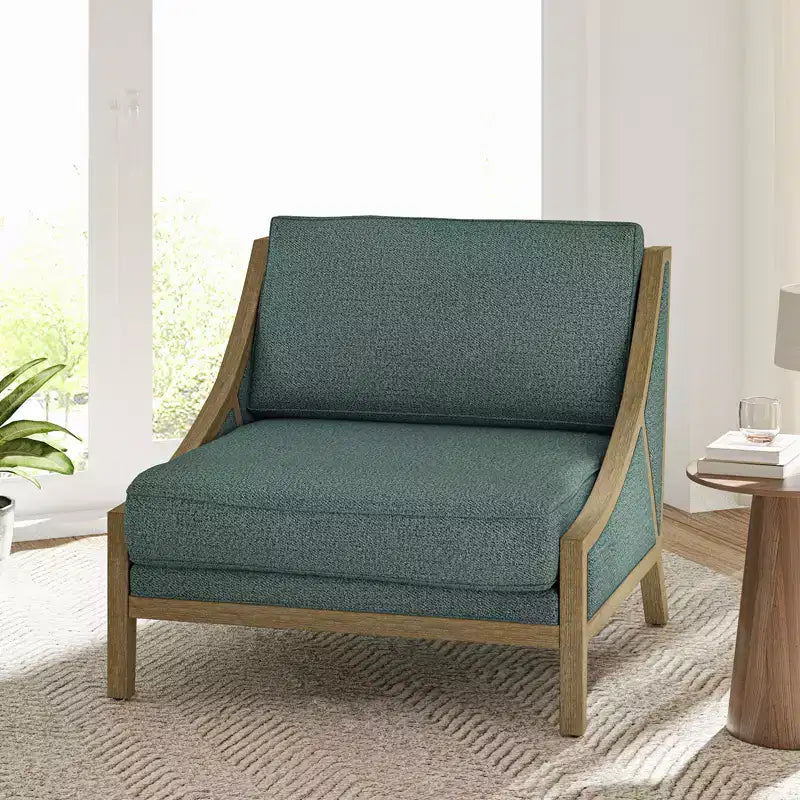 Winston Armchair With Flexible Seating| HULALA HOME