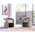 Manhattan Comfort Set of 2 Corvette Modern Velvet Upholstered Dining Chairs
