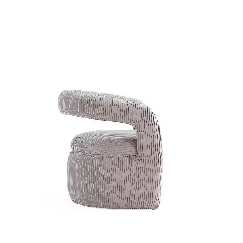 Manhattan Comfort Set of 2 Corvette Modern Velvet Upholstered Dining Chairs