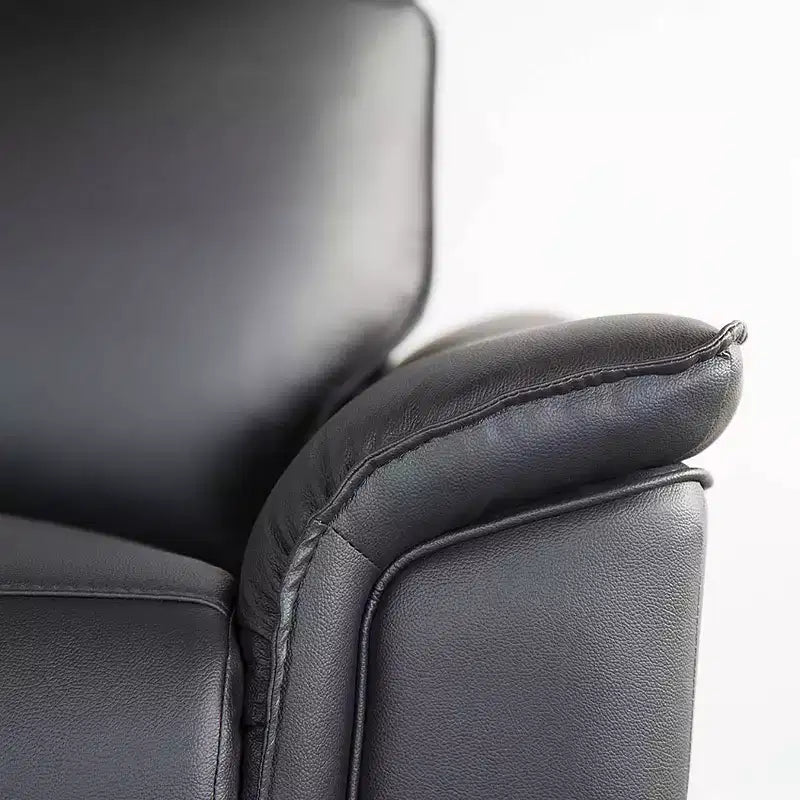 HOMES: Inside + Out Bisous Arm Chair Leatherette with Manual Side Lever Recliner