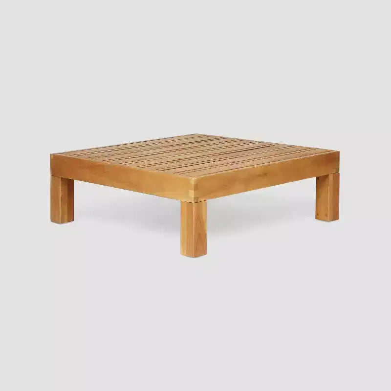 Christopher Knight Home Brava Ensemble modulable 3 pièces causeuse et table en acacia